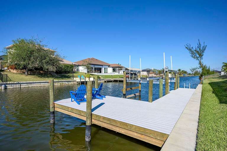 Boat Dock and Deck Great for Fishing, Boating and Kayaking