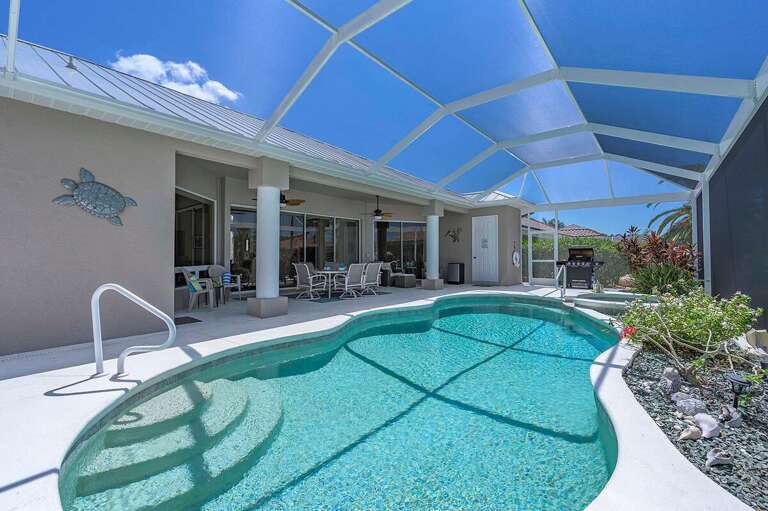 Pool Area with Western Facing Views
