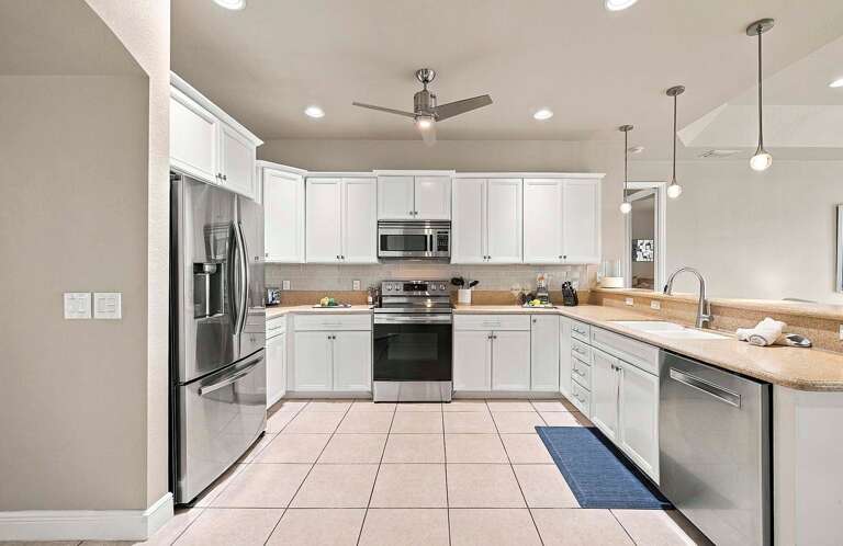 Cooking Anyone? This Kitchen is Large and Open to the Family Room