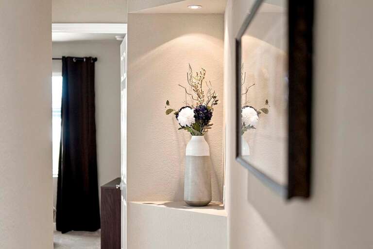 Hallway to Guest Bedrooms and Hallway Bathroom