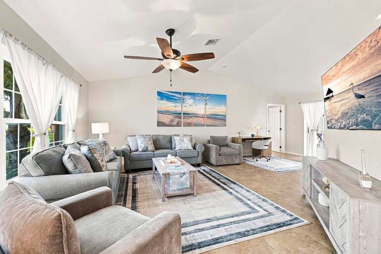Relax and Enjoy some Family Time in this Comfortable Living Room