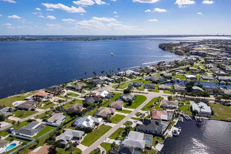 Bird Eye View Surrounding Neighborhood