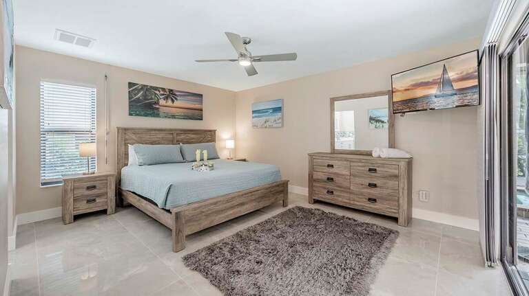 Master Bedroom view when Entering from Living Room