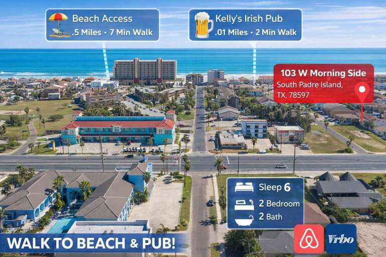 Coastal Crossroads, Beach Beyond, Pub Nearby