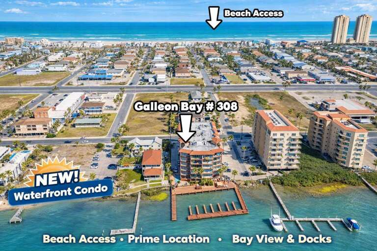 Waterfront Condo With Bay View, Docks, And Beach Access