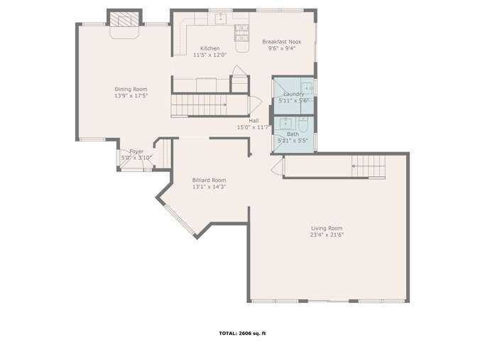 1st Floor Floorplan