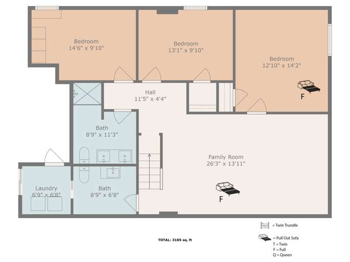 Basement Floorplan