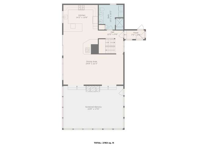 1st Floor Floorplan