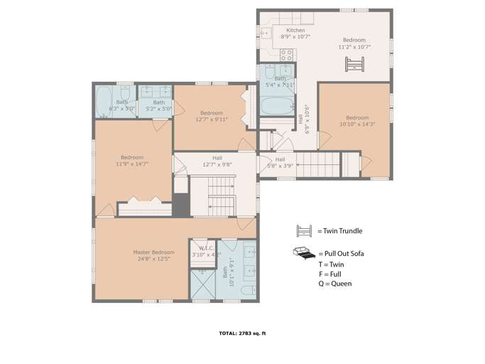 2nd Floor Floorplan