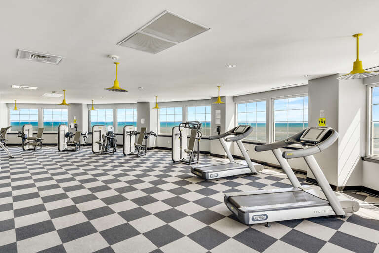 The "Look Good in You Swimsuit" fitness center!  One of the nicest all-around fitness centers at a resort!