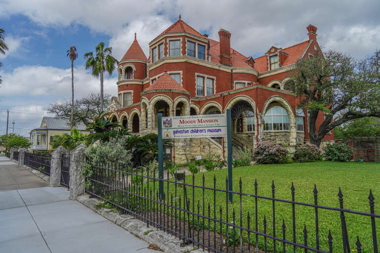 The Moody Mansion.  1900 Storm Survivor.