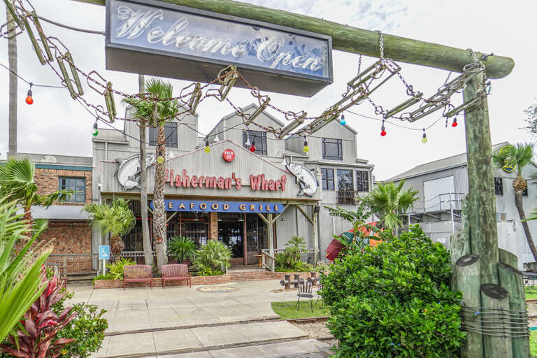 Fisherman’s Wharf restaurant.