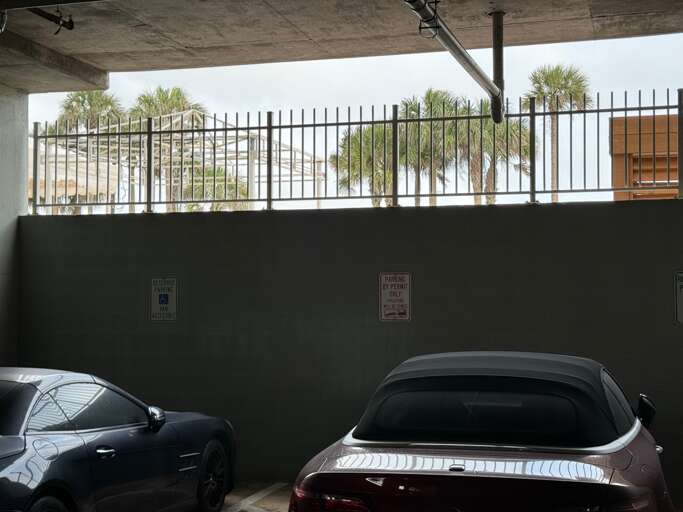 FREE Available SECURED garage accessible parking.