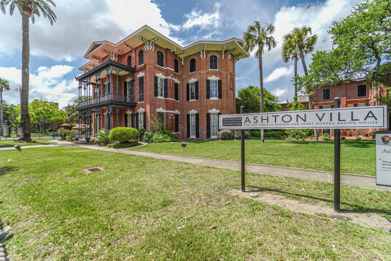 Ashton Villa historic home.