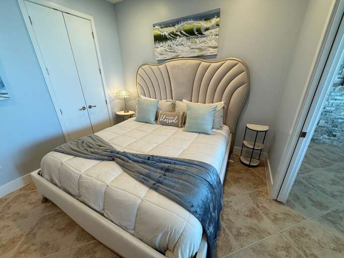 KING Size Master Bed