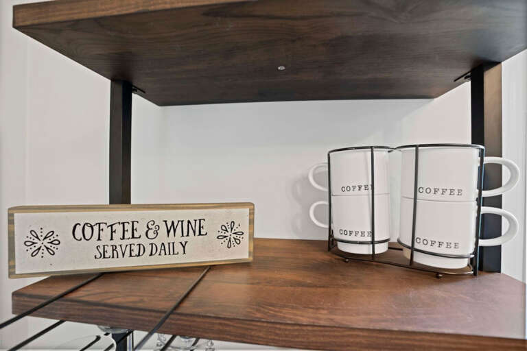 Coffee by day, wine by night Coffee by day, wine by night