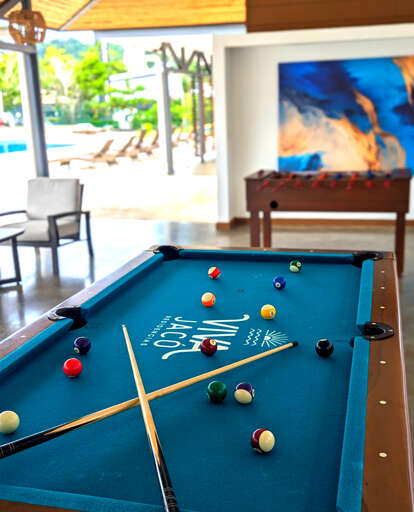 Billiards in the Game area
