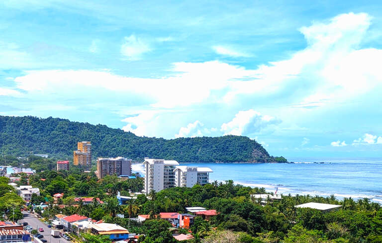 View of Jaco from the Stairway