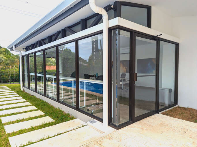 Office area for remote work