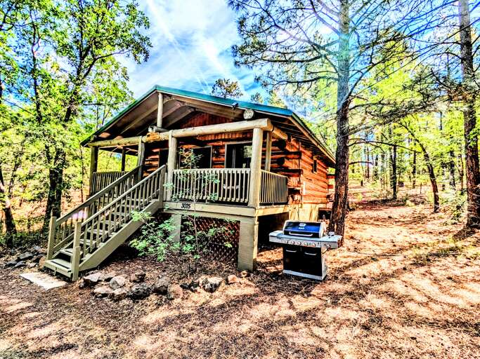 Side Corner of Cabin