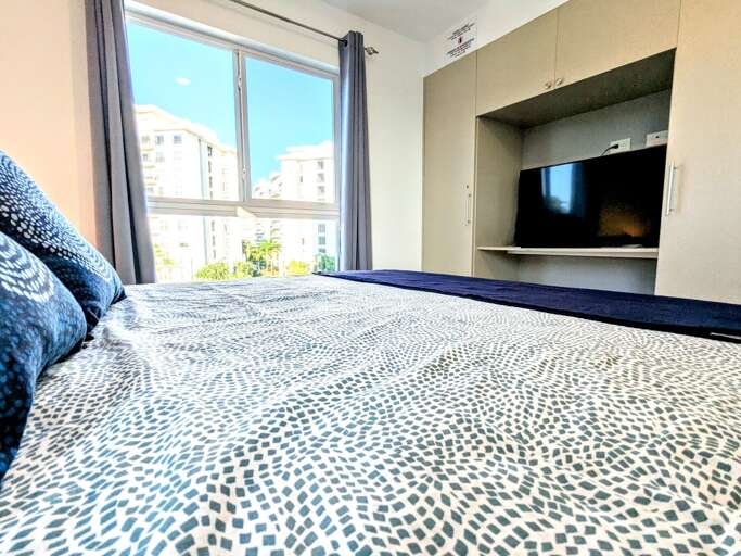 Stay in and enjoy some entertainment in bed