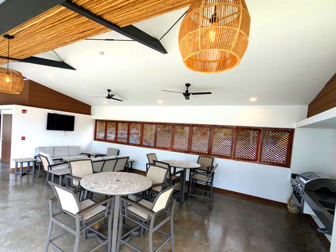 Outdoor dining and lounging