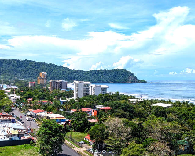 Jaco view from the stairs