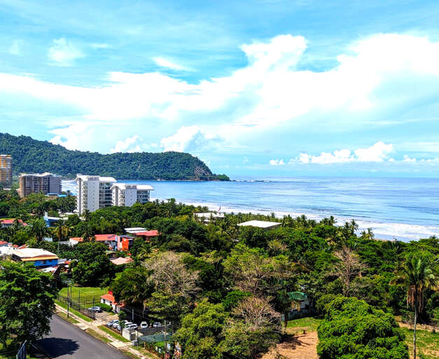 Jaco Beach from the stairway