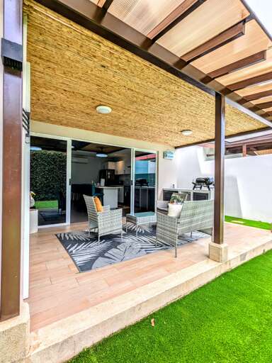 From indoors to outdoors, plenty of space to entertain