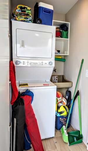 In house washer and dryer