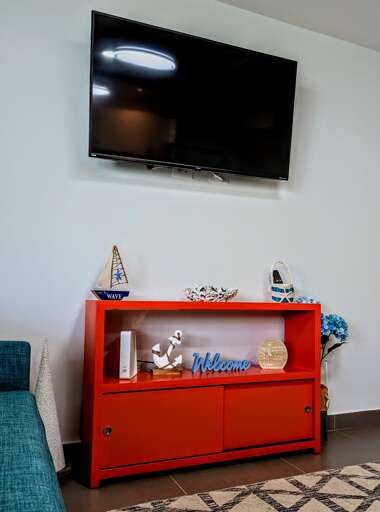 TV entertainment area