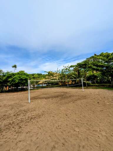Volleyball court for all to use. Reservations are necessary