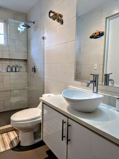 Downstairs guest bathroom sink