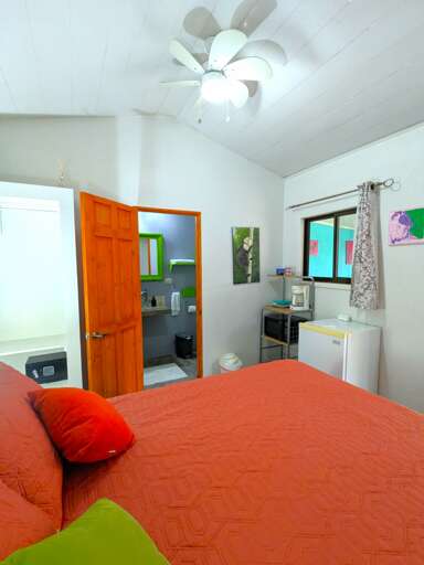 Bedroom Amenities and Private Bathroom