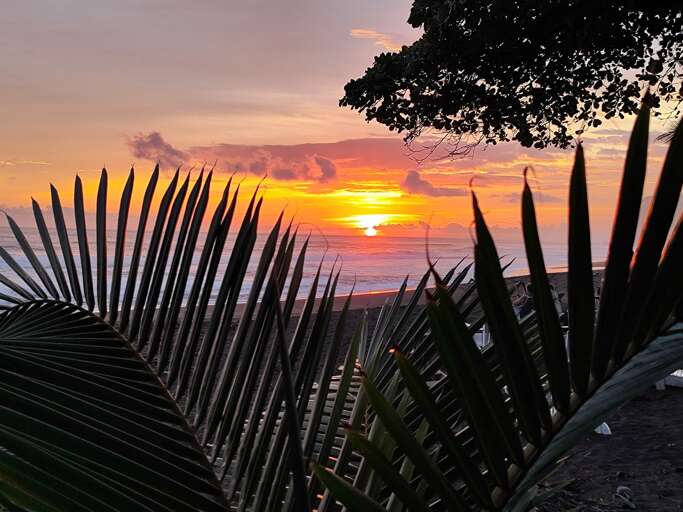 Sunset at Playa Herradura
