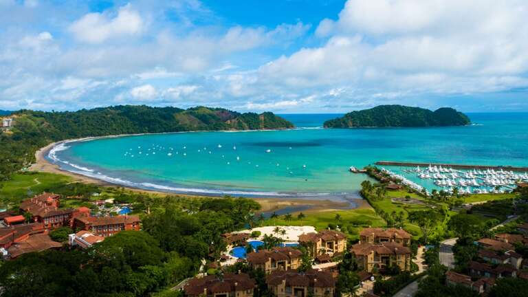 Playa Herradura Aerial