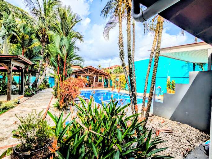 Pool and Garden View