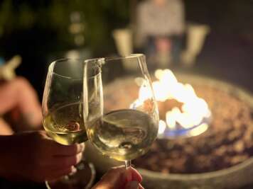 Family Time by the Fire