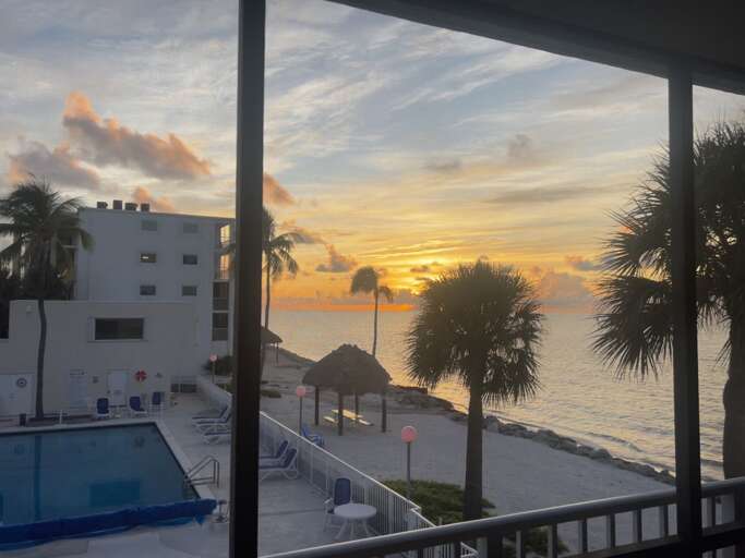 Balcony Views at Sunrise