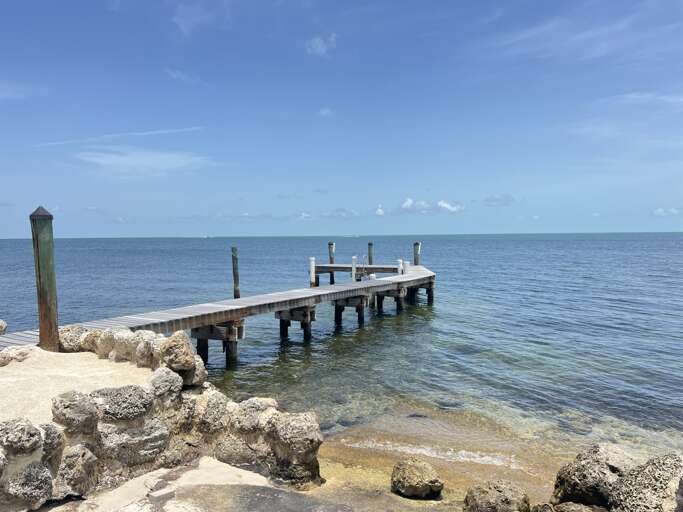 Open Gulf Views with Private Dock