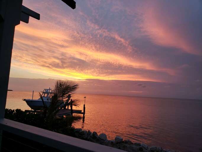 Enjoy breathtaking sunsets right from the comfort of the house