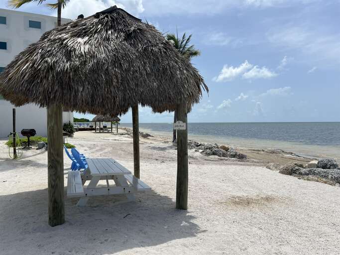 Tiki Hut at the Royal Plum Club Condominiums