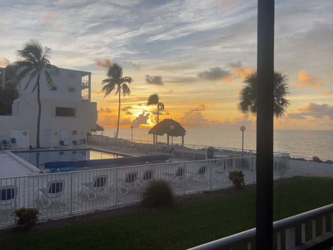 Balcony Views at Sunrise