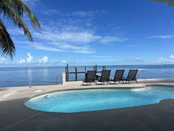 Open Gulf Views with Private Pool and Dock