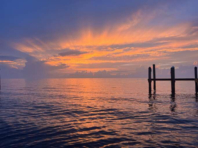 Enjoy breathtaking sunsets right from the comfort of the house