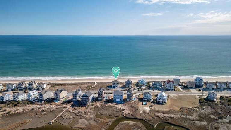 Aerial View Looking East