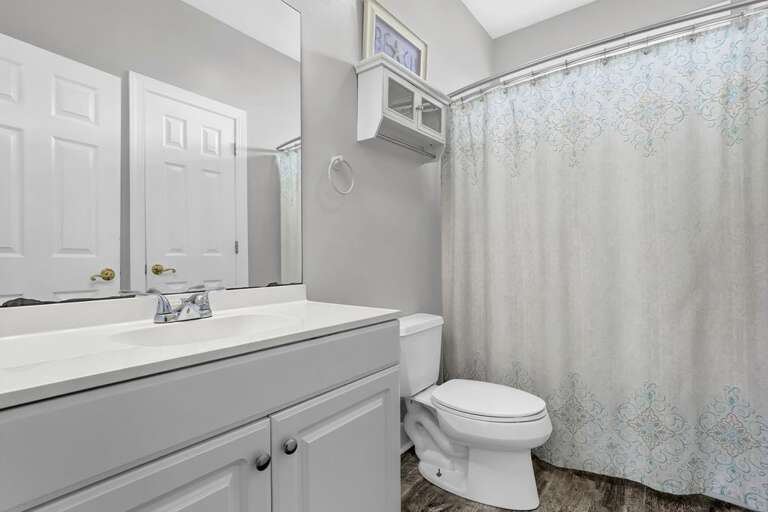 Bathroom Between Bedrooms Three and Four