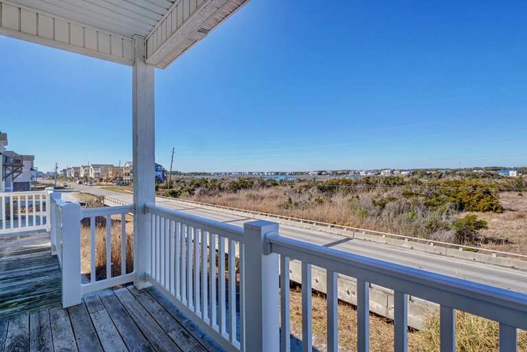 Lower Level Deck - Sound Side View Lower Level Deck - Sound Side View