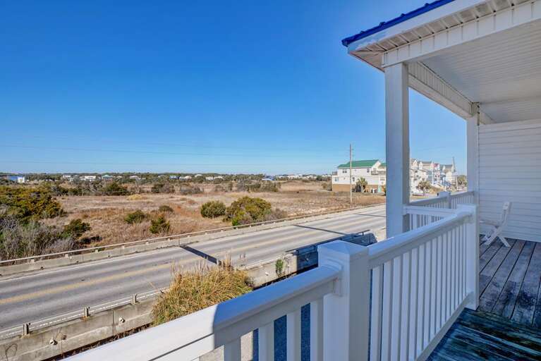 Lower Level Deck - Sound Side View Lower Level Deck - Sound Side View