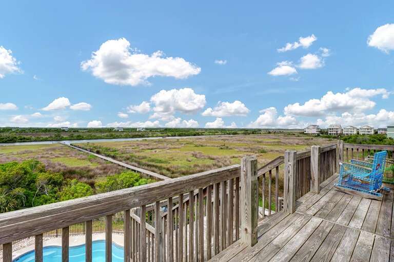 Second Floor Sound Side Deck